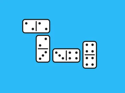 Domino Game Stock Illustration