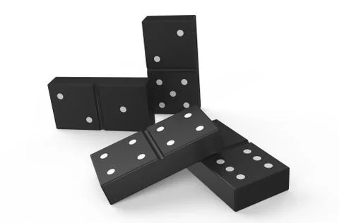 Domino Stock Illustration