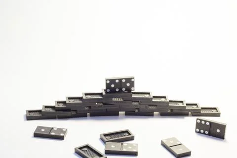 Domino knuckles Stock Photos