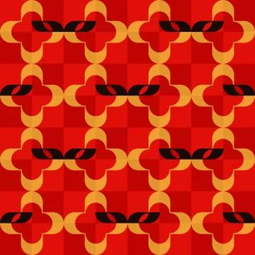 Domino Masks Pattern Stock Illustration