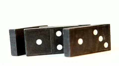 Domino rotating Stock Footage 21264376