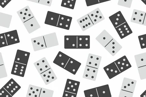 Domino Stones pattern Stock Illustration