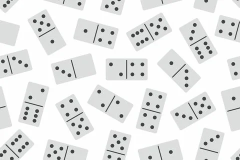 Domino Stones pattern Stock Illustration