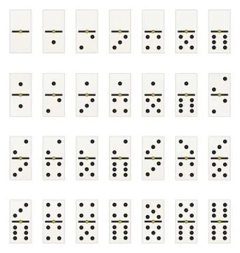 Domino tabs Ilustración de archivo