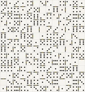 Domino tiles texture イラスト素材