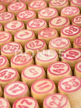 Dominoes bones Stock Photos