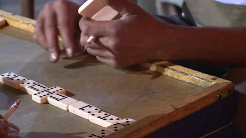 Dominoes Video stock 254285904