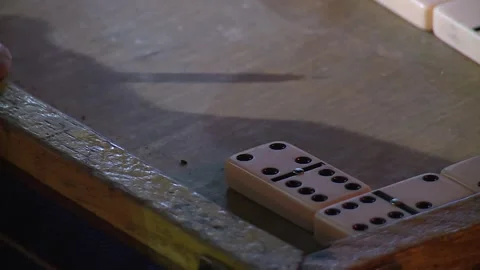 Dominoes Video stock 254285908