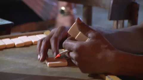 Dominoes Stock Footage 254285986