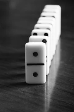 Dominoes Game Stock Photos