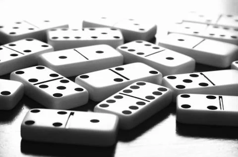 Dominoes Game Stock Photos