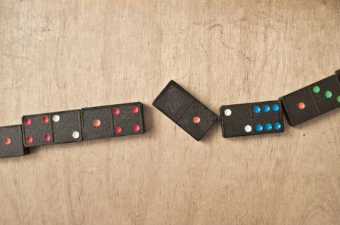 Dominoes Stock Photos