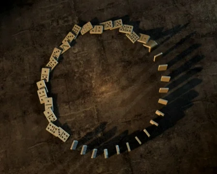 Dominos 04 Stock Footage 281521