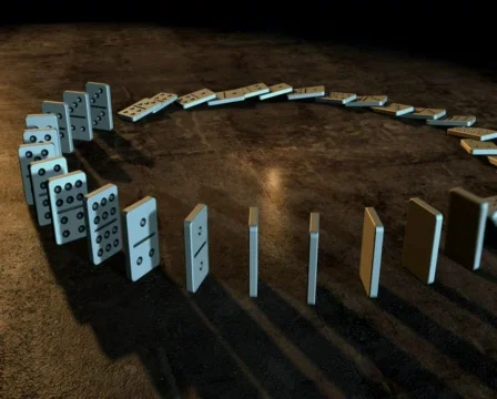 Dominos 05 Stock Footage 281523