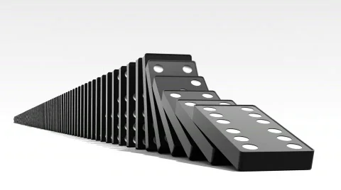 DOMINOS 1 Stock Footage 776392