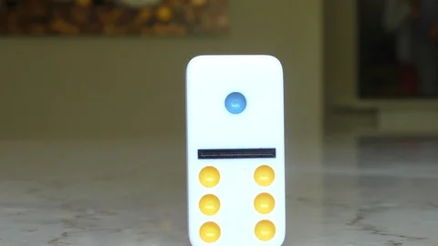 Dominos Falling Down Stock Footage 94979459