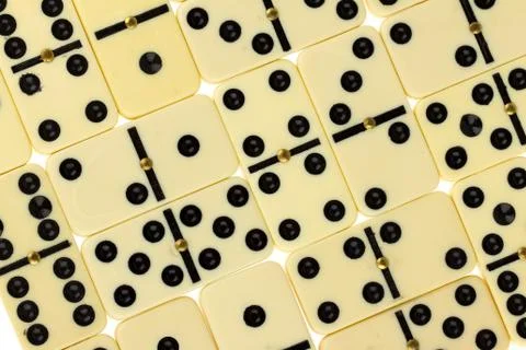 Dominos texture Stock Photos