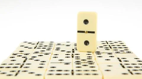 Dominos texture Stock Photos