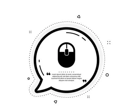 Ð¡omputer Mouse icon. Internet surf device sign. Vector Stock Illustration