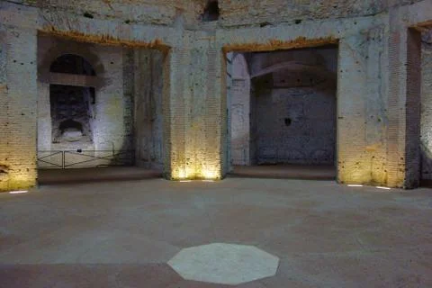 Domus Aurea interior Stock Photos