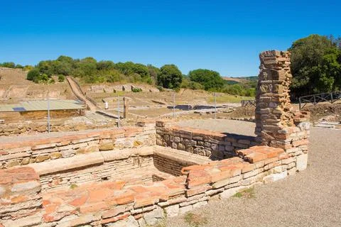 Domus of the Mosaics Stock Photos