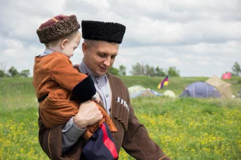 Don Cossacks Foto stock