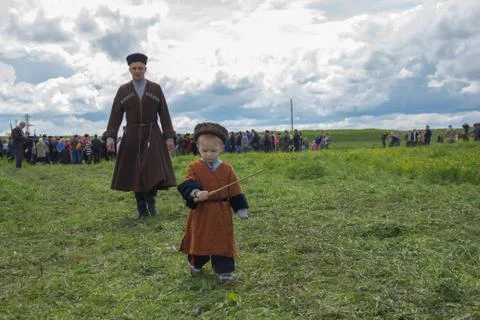 Don Cossacks Foto stock