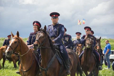 Don Cossacks Foto stock
