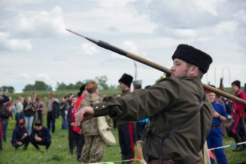 Don Cossacks Foto stock