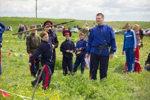 Don Cossacks Foto stock