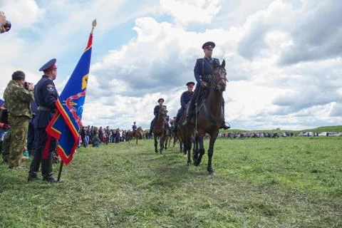 Don Cossacks Foto stock