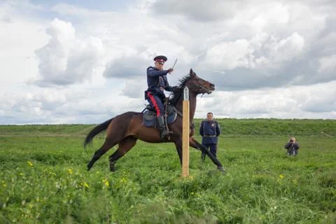 Don Cossacks Foto stock
