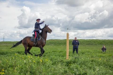 Don Cossacks Foto stock