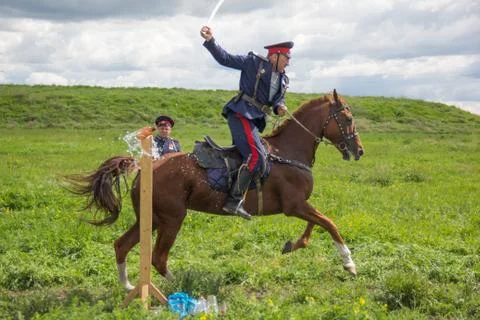 Don Cossacks Foto stock