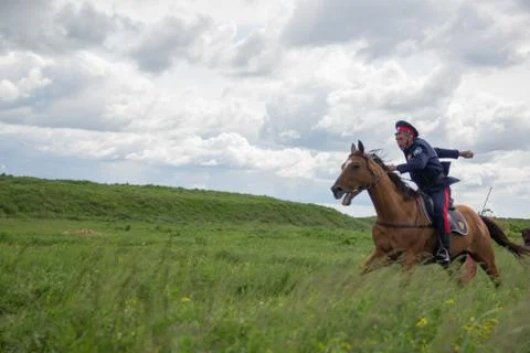 Don Cossacks Foto stock