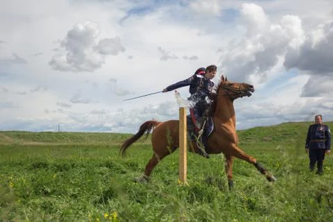 Don Cossacks Foto stock