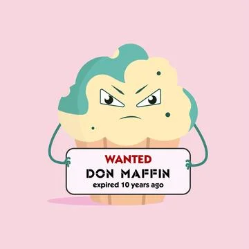 Don Maffin is wanted Stock Illustration