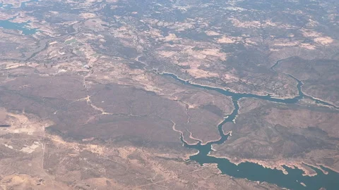 Don pedro reservoir Video stock 233101239
