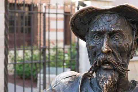 Don Quixote face Stock Photos