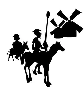 Don Quixote Stock Illustration