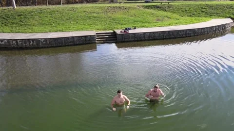 DOn swimming Stock Footage 166077259