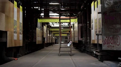 Don Valley Brickworks Interior Stock Footage 42705742
