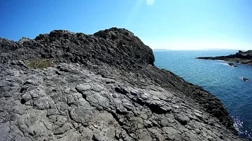 Donabate Beach, Slow Motion View, Ireland Stock Footage 85950443