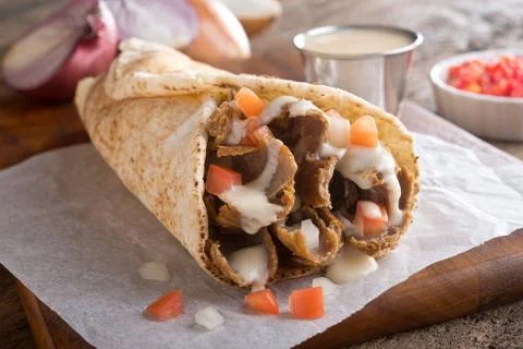 Donair Foto stock