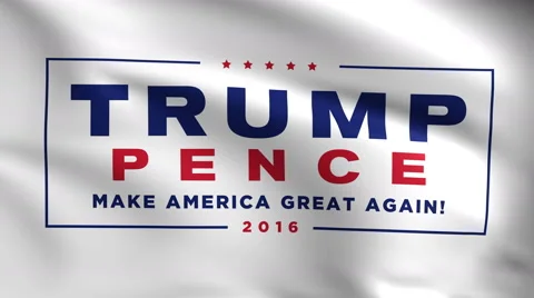 Donald Trump Logo 4k Background | Stock Video | Pond5