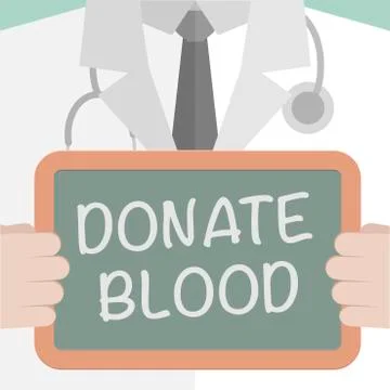 Donate Blood Stock Illustration