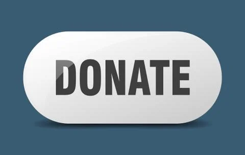 Donate button. donate sign. key. push button. Stock Illustration