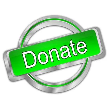 Donate Button Stock Illustration