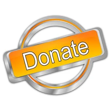 Donate Button Stock Illustration