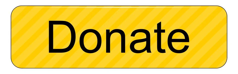 Donate Button on white background – illustration Stock Illustration